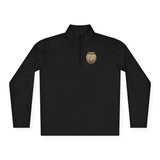 GMP 'God Money Power' Quarter-Zip Pullover – Gold Tiger Crest