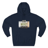 God Money Power Hoodie — Three-Panel Fleece Graphic Hoodie
