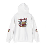 Motivational Hoodie — "Put God First: Hustle for the Money, Put Yourself in Power"