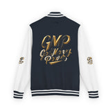 Gold Script 'GVD Get Money' Letterman Jacket