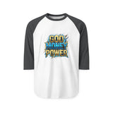 God Money Power Raglan Shirt