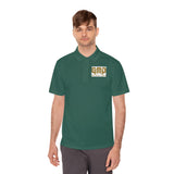 GMP Gold Logo Polo Shirt — Men's Performance Sport Polo