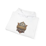 God Money Power Hoodie — Vintage Emblem Graphic Hooded Sweatshirt