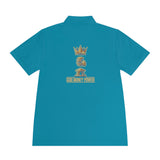 God Money Power Gold Crest Polo Shirt