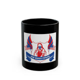 Inspirational 'God Money Power' Black Mug — Patriotic Faith & Prosperity Coffee Cup