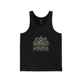 God Money Power Tank Top — Faith & Hustle Graphic Tank