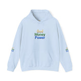 God Money Power Hoodie — Inspirational Rainbow Text Pullover