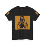 Jesus Bandana Graphic Tee — "God Money Power" Streetwear T-Shirt
