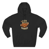 Pumpkin Power Hoodie — 'God Money Power' Halloween Graphic Hoodie