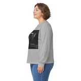 Angel Of Death Grim Reaper Wings Long Sleeve Tee — Dark Gothic Scythe Graphic