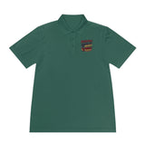 Motivational Polo Shirt — “Put God First, Hustle for the Money, Put Yourself in Power”