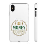 Phone Case — "God Money Power" Inspirational Religious Design