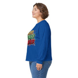 Long Sleeve Tee — 'God Money Power' Bold Graphic Spiritual Streetwear