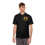 Jesus Graphic Polo Shirt — "God Money Power" Streetwear Sport Polo