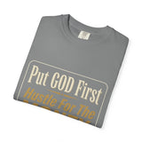 Put GOD First Hustle For The MONEY Graphic T-Shirt