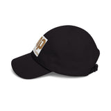 God Money Power Dad Cap — White Embroidered Baseball Hat
