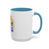 God Money Power Accent Coffee Mug — Inspirational Faith & Prosperity Gift (11/15oz)