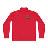 Quarter-Zip Pullover — “Put God First, Hustle for the Money, Buy Yourself in Power” Christian Graphic