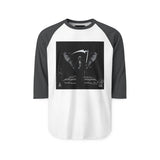 Raglan Shirt — Angel Of Death- Dark Angel Graphic 3/4 Sleeve Baseball Tee