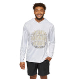 God Money Power Hoodie — Inspirational Faith & Wealth Sports Warmup Hoodie