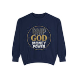 GMP GOD Money Power Graphic Sweatshirt