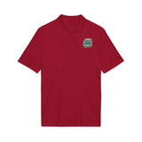 God is My Power Polo Shirt — Faith-Based Graphic Performance Polo