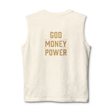 God Money Power Muscle Tank — Bold Faith & Hustle Graphic Tank Top