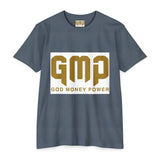GMP "God Money Power" Graphic Tee — Bold Faith & Wealth Statement Shirt