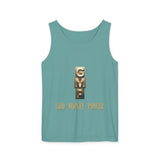 GMP Tank Top — God • Money • Power Gold Block Graphic