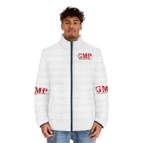 GMP 'God Money Power' Puffer Jacket — Men's Insulated Logo Coat