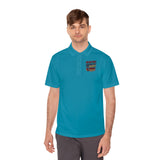 Motivational Polo Shirt — “Put God First, Hustle for the Money, Put Yourself in Power”