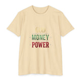 God Money Power T-Shirt — Faith & Finance Graphic Tee