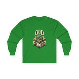 God Power Long Sleeve Tee