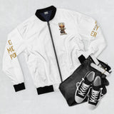 God Money Power Bomber Jacket – Motivational Religious Streetwear