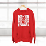 Three-Panel Fleece Hoodie