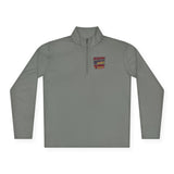 Quarter-Zip Pullover — “Put God First, Then Get The Money, Put Yourself In Power” Graphic Pullover