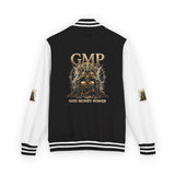Letterman Jacket — GMP 'God Might Power' Vintage Crest Varsity Jacket