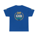 GMP God Money Power Tee — Motivational Gold Laurel Graphic T-Shirt