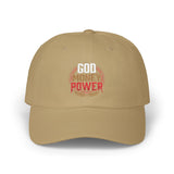 God Money Power Dad Cap – Black Embroidered Baseball Hat
