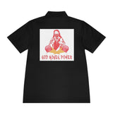 Sport Polo — 'God Money Power' Graphic Men's Polo