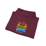 God Money Power Hoodie — Colorful Inspirational Religious Graphic Pullover