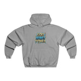 God Money Power Hoodie — Bold Retro Graphic Religious Statement Sweatshirt