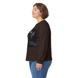 Angel Of Death Grim Reaper Wings Long Sleeve Tee — Dark Gothic Scythe Graphic