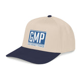 GMP 'God Money Power' Mid Profile Baseball Cap — Embroidered Logo Dad Hat