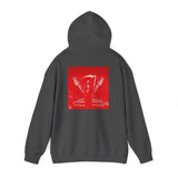 Angel Of Death Hoodie - Red Dove Graphic Pullover