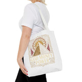 Tote Bag — 'God Money & Power' Pyramid Graphic Tote