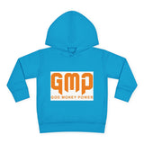 Toddler Hoodie — GMP (God Money Power) Bold Orange Logo