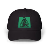 Embroidered Virgin Mary Dad Cap — Green Square Religious Baseball Hat