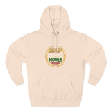 GMP God Money Power Hoodie — Retro Laurel Crest Graphic Hoodie