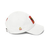 Dad Cap — Vintage Sunset Palm Embroidered Skull